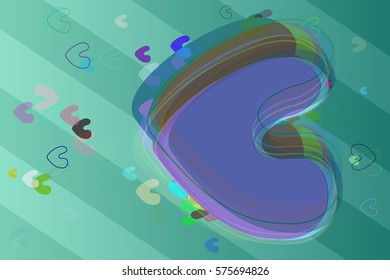 heart background elements