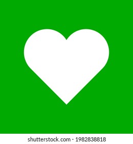 Herz und Hintergrund als Symbol