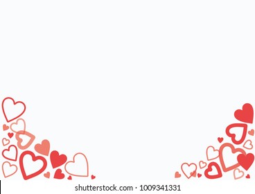 Heart background image Express love Suitable for all festivals, especially Valentine's Day.