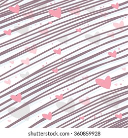 Heart background for love concepts