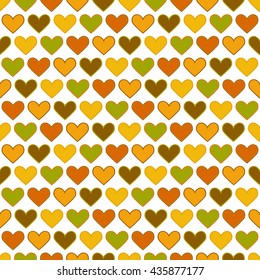 heart background pattern vector