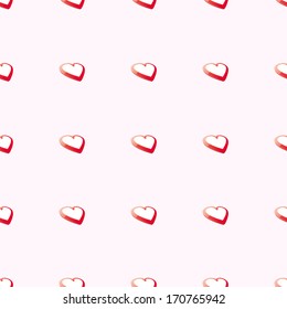 heart background. seamless illustration. vector. eps10
