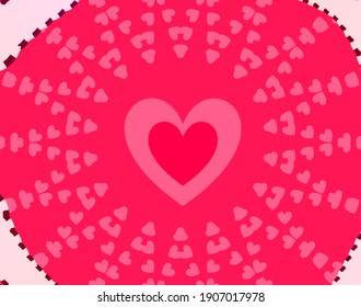 Heart Background for valentine day