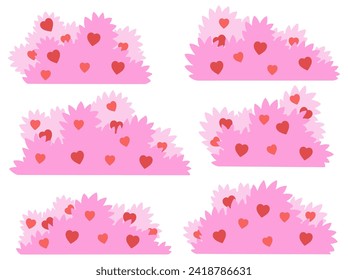 Herzhintergrund für den Valentinstag
