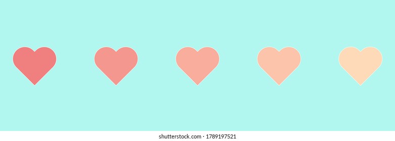 Heart background. Valentine's day. For backdrop,wallpaper,background. Vector illustration.