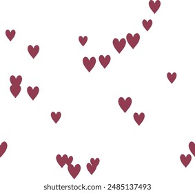Heart background, Valentine's day pattern, vector pattern, pattern background, simple heart pattern, vector abstract, heart symbol, love heart vector, seamless wallpaper, background design