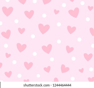 Heart background vector