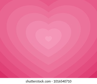 Heart Background Vector Design