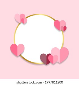 Vector de fondo del corazón, vectores vectoriales. 10