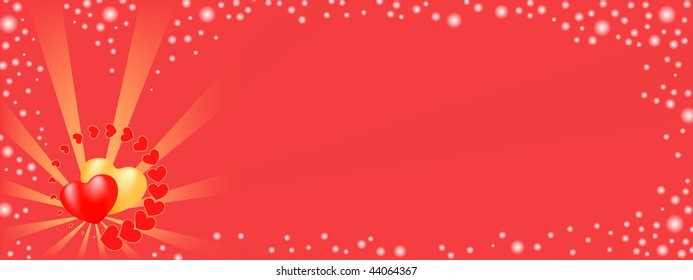 heart background. vector holiday valentine