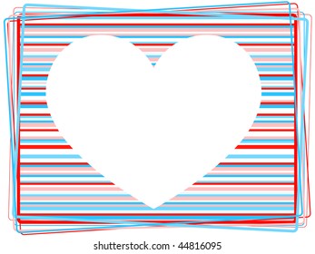 heart background. vector holiday valentine