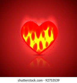 heart background. Vector illustration. Best choice.