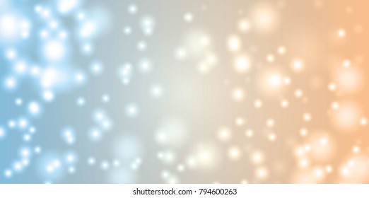 Heart background vector illustration with blurred effect.