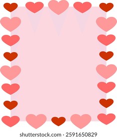 Heart Background vector image for background or project