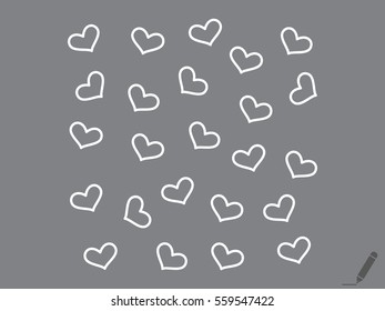 heart, background, wallpaper, icon, vector illustration eps10