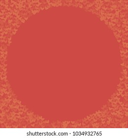 Heart background which consists of isolated elements. Modern style with beautiful elements in heart background. Can be used as print, wallpaper, cards, valentine cards, logo, background and etc.