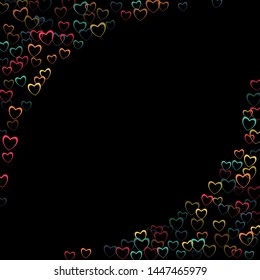 Heart background which consists of isolated elements. Modern style with beautiful elements in heart background. Can be used as print, wallpaper, cards, valentine cards, banner, background and etc.