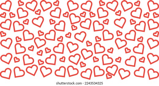 fondo de corazón envolvente tapiz rojo