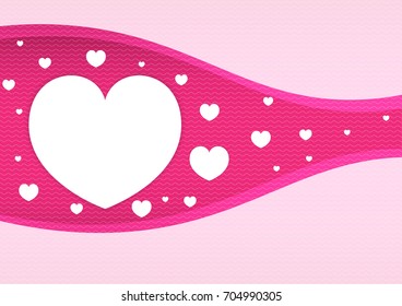 Heart background,Pink color 