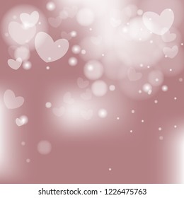 ฺBlur heart  background,valantines day.