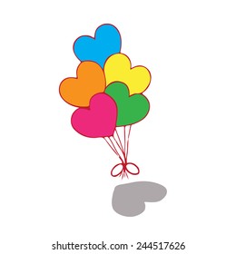 Heart balloon