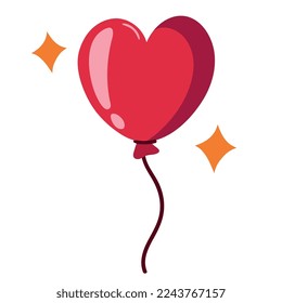 heart balloon helium valentines day