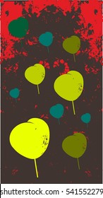 heart balloon label vector art