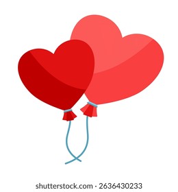 Heart balloon – vector illustration
