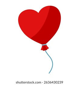 Heart balloon – vector illustration