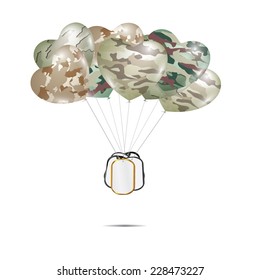 Heart balloons.
