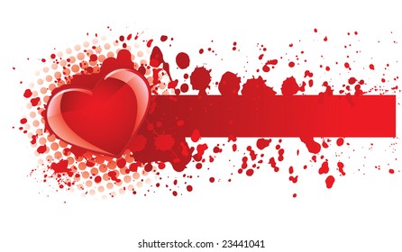 Heart banner