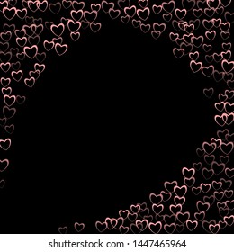 Heart banner which consists of isolated elements. Modern style with beautiful elements in heart banner. Can be used as print, wallpaper, cards, valentine cards, banner, background and etc.