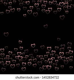 Heart banner which consists of isolated elements. Modern style with beautiful elements in heart banner. Can be used as print, wallpaper, cards, valentine cards, banner, background and etc.