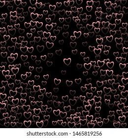 Heart banner which consists of isolated elements. Modern style with beautiful elements in heart banner. Can be used as print, wallpaper, cards, valentine cards, banner, background and etc.
