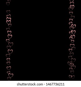 Heart banner which consists of isolated elements. Modern style with beautiful elements in heart banner. Can be used as print, wallpaper, cards, valentine cards, banner, background and etc.