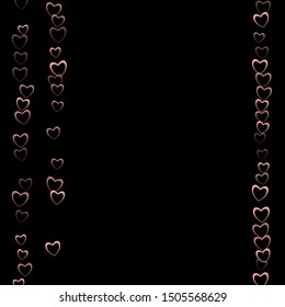 Heart banner which consists of isolated elements. Modern style with beautiful elements in heart banner. Can be used as print, wallpaper, cards, valentine cards, banner, background and etc.