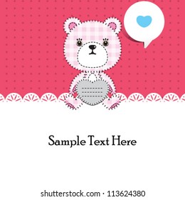 Heart and bear