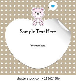 Heart and bear