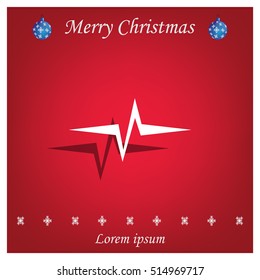 Heart beat, cardiogram. Pulse icon