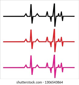 Heart beat icon