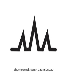 Vector de diseño de icono de latido