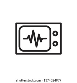 heart beat icon template