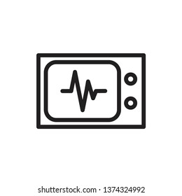 heart beat icon template