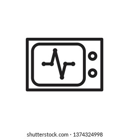 heart beat icon template