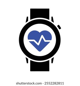 Heart Beat Icon, Vector