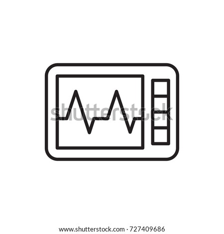 heart beat monitor icon