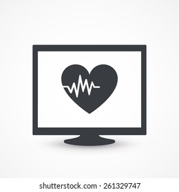 Heart Beat Monitoring On Computer