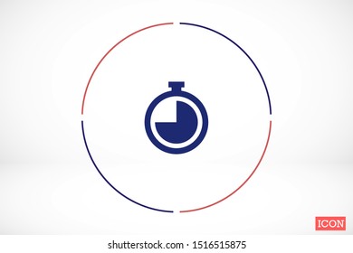 Heart beat pulse flat icon for medical applications and websites. Heartbeat / heart beat pulse icon. Heart beat flat vector icon for medical apps and websites icon.