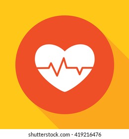 heart  beat  symbol