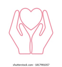 Herzstück zwischen dem handwerklichen Stil Symbol-Design der Liebe Leidenschaft und romantisches Thema Vektorgrafik